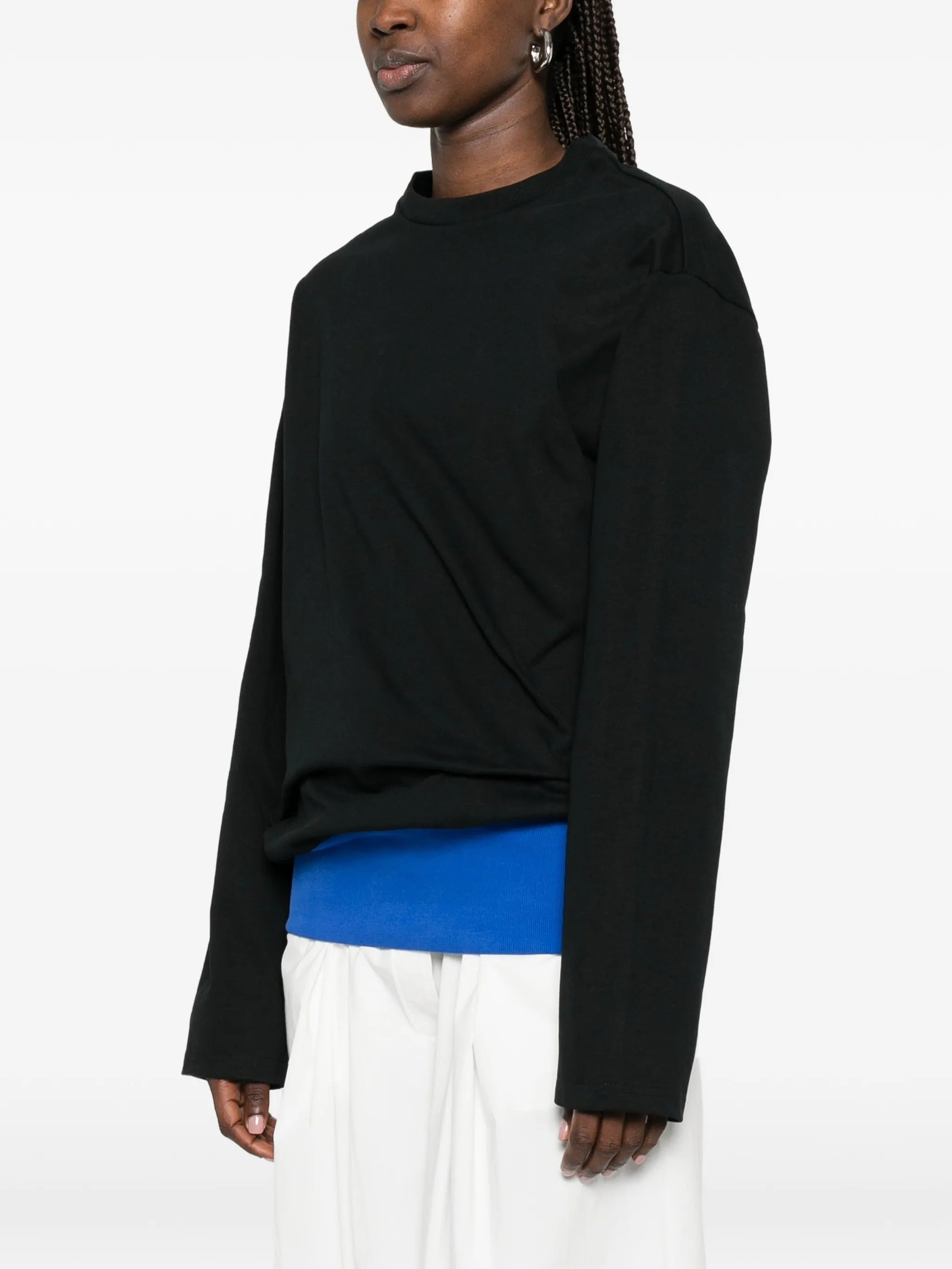 Lii Contrast Waistband T Shirt