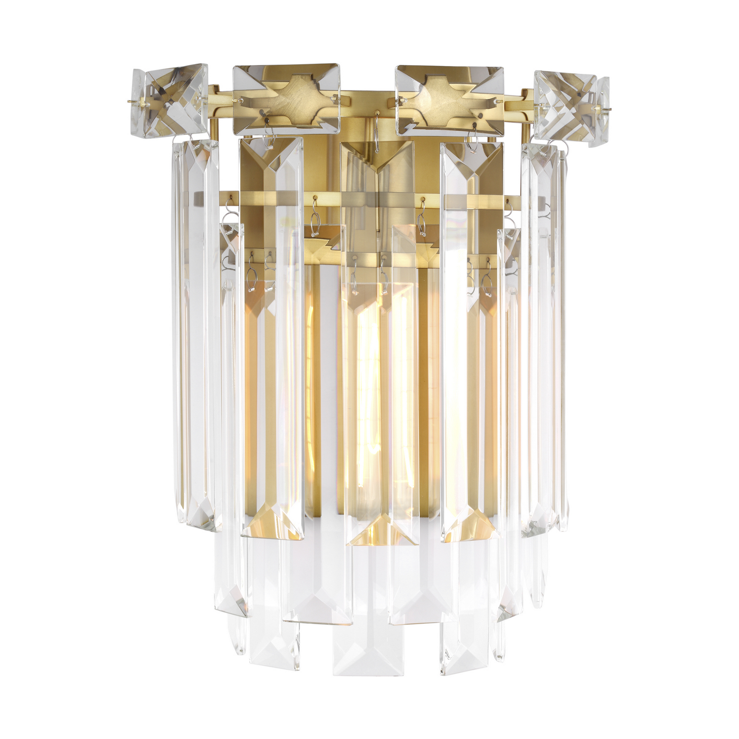 Visual Comfort Studio Arden Wall Sconce in Burnished Brass by Chapman & Myer