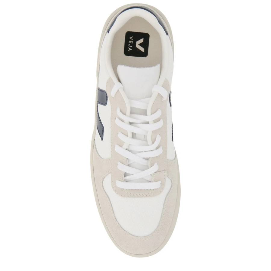 White Nautico V-10 B-Mesh Sneakers