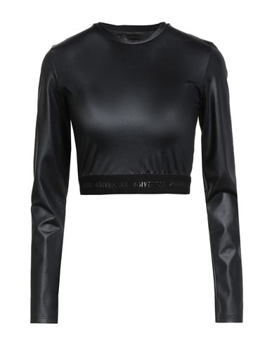 Woman Top Black Size S Polyamide, Elastane