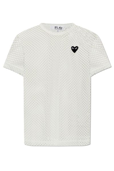 Comme des Garçons Play Sheer Mesh T-Shirts