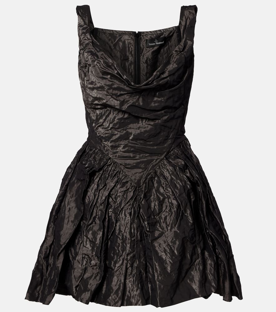 Mini Sunday draped corset dress