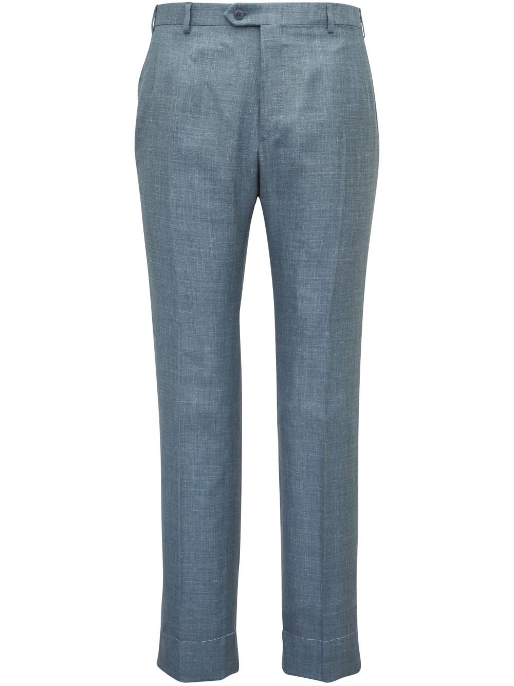 Brioni pressed-crease trousers - Blue
