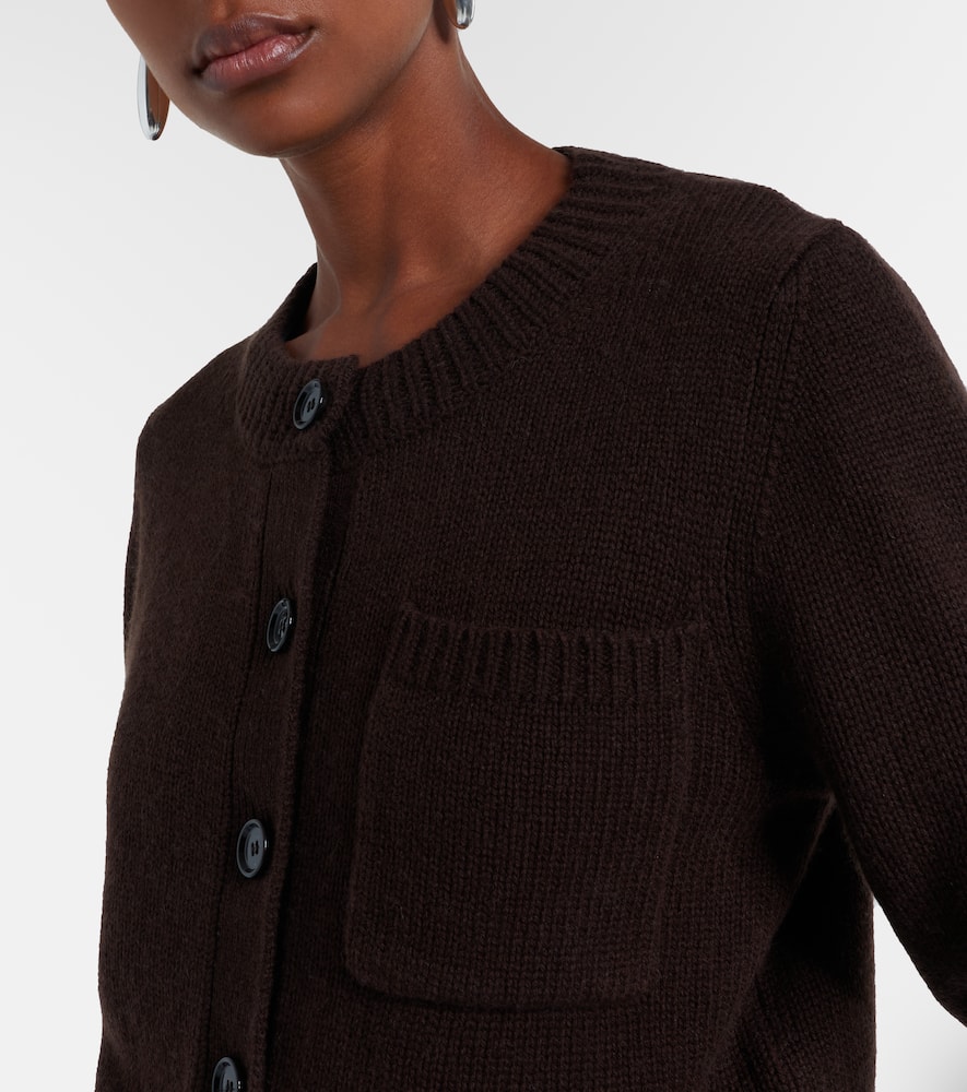 Wool and cashmere cardigan