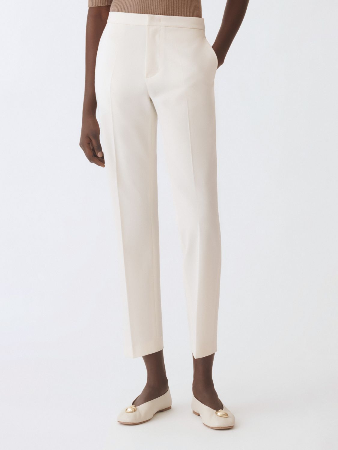 Pants Woman color Butter
