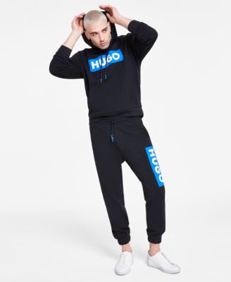 By Boss Mens Hoodie Logo Graphic T Shirt Logo Print Jogger Pants