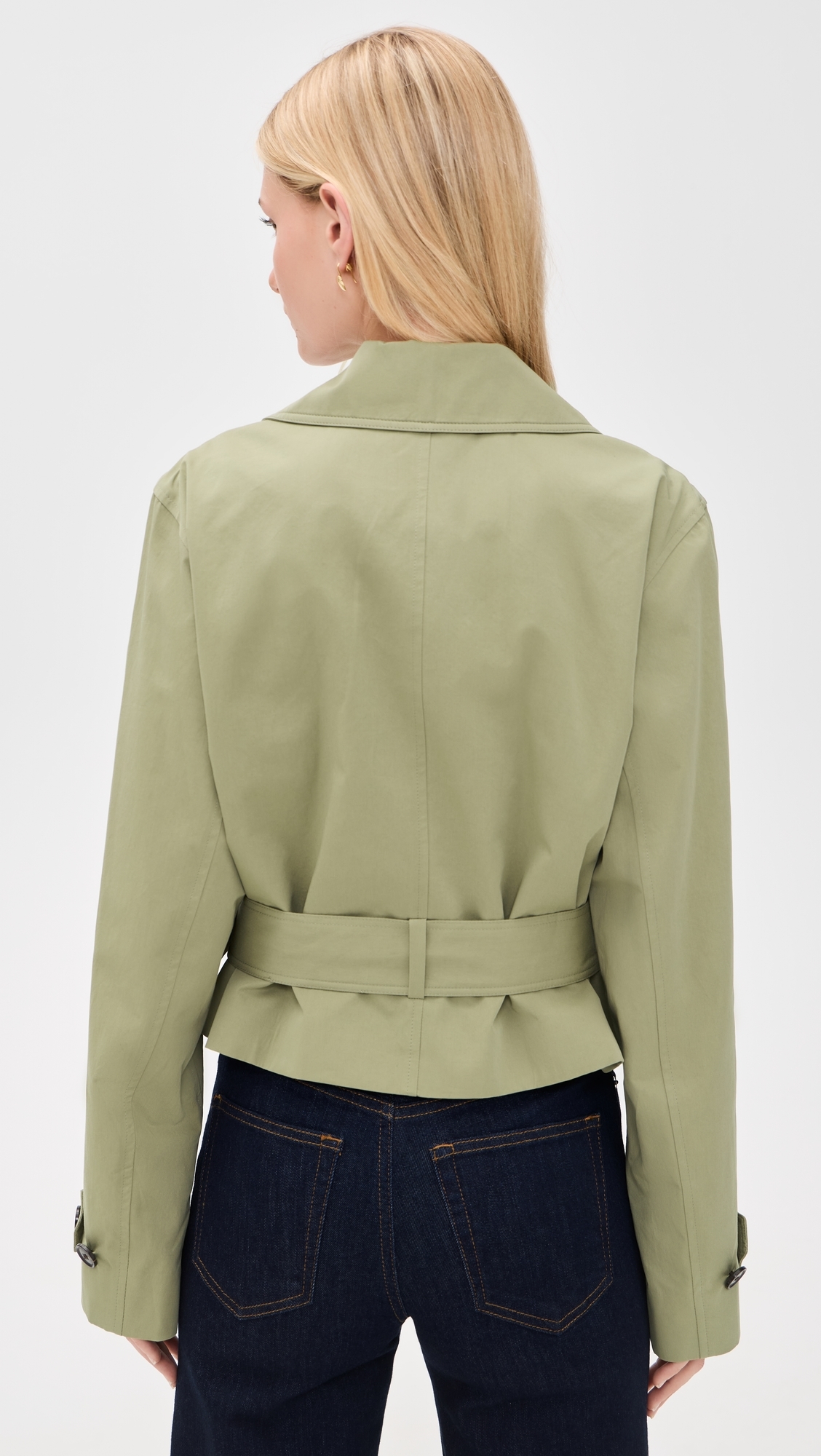 The Uniform Trench Coat Military Green