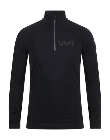 Man Sweatshirt Black Size S Polyamide, Wool, Polypropylene