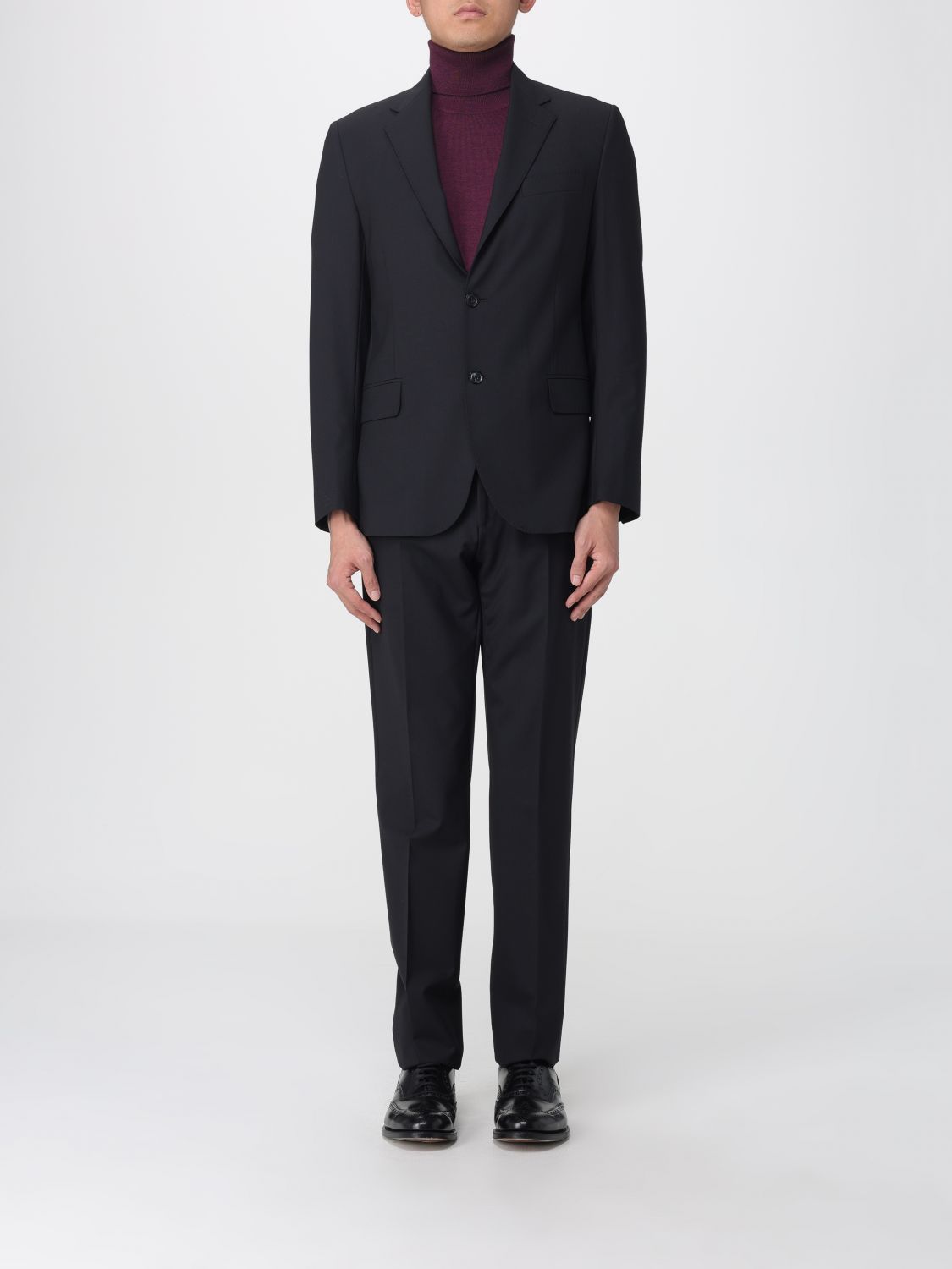 Suit Men color Black