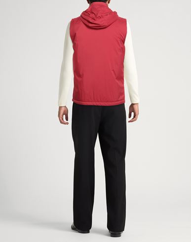 Man Vest Red Size 38 Polyamide