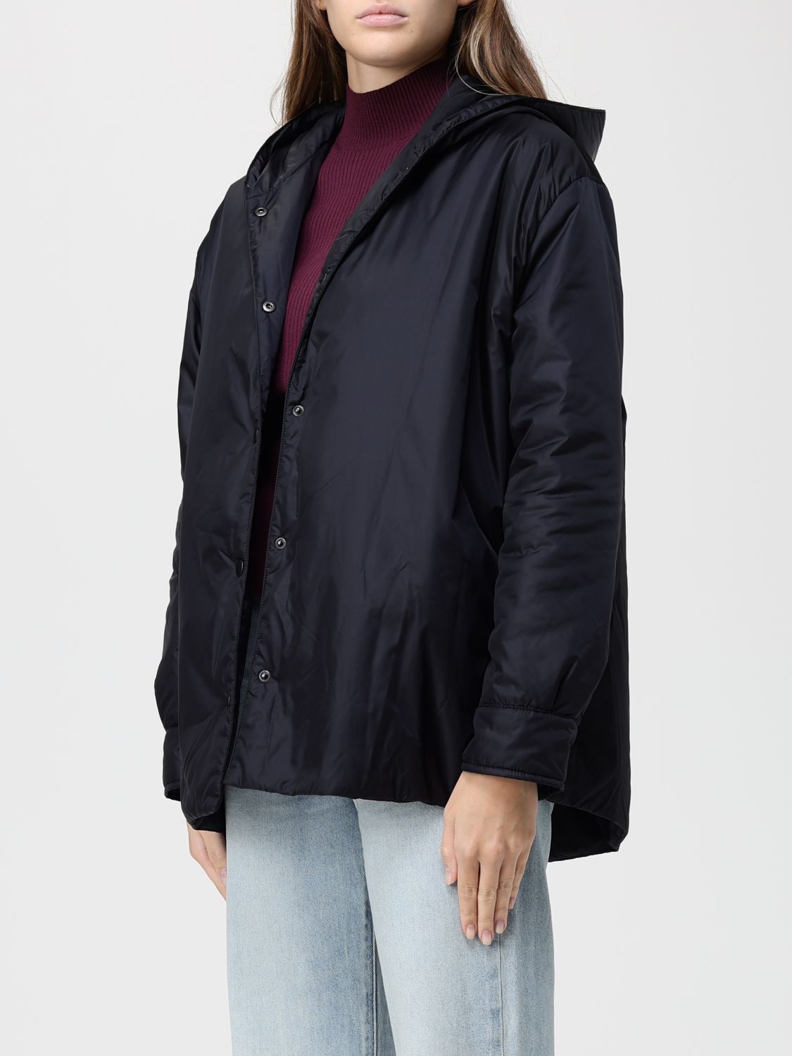 Coat Woman color Black