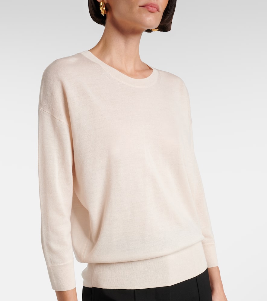 Refined Essentials wool and cotton sweater