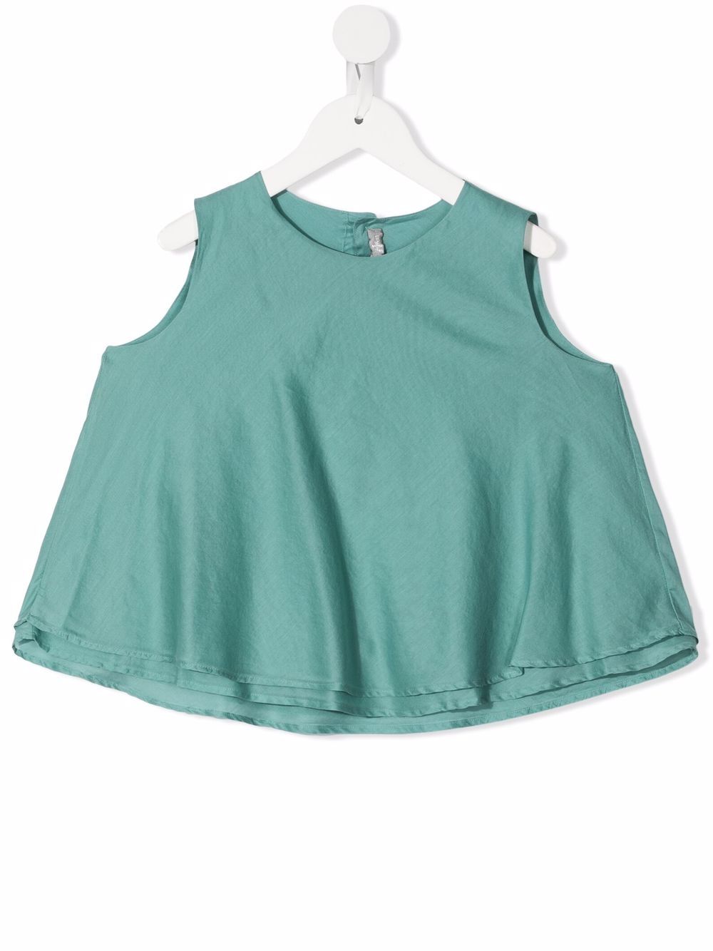 Double-layer cotton tank top - Green