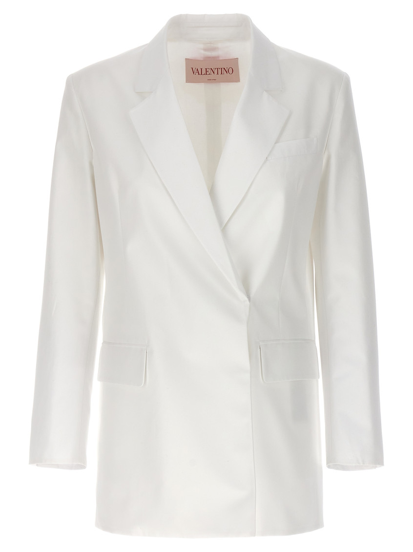 Compact Poplin Blazer