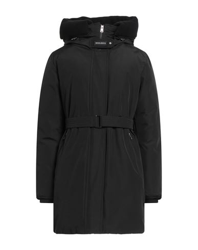 Woman Puffer Black Size XL Cotton, Polyamide, Wool, Polyester