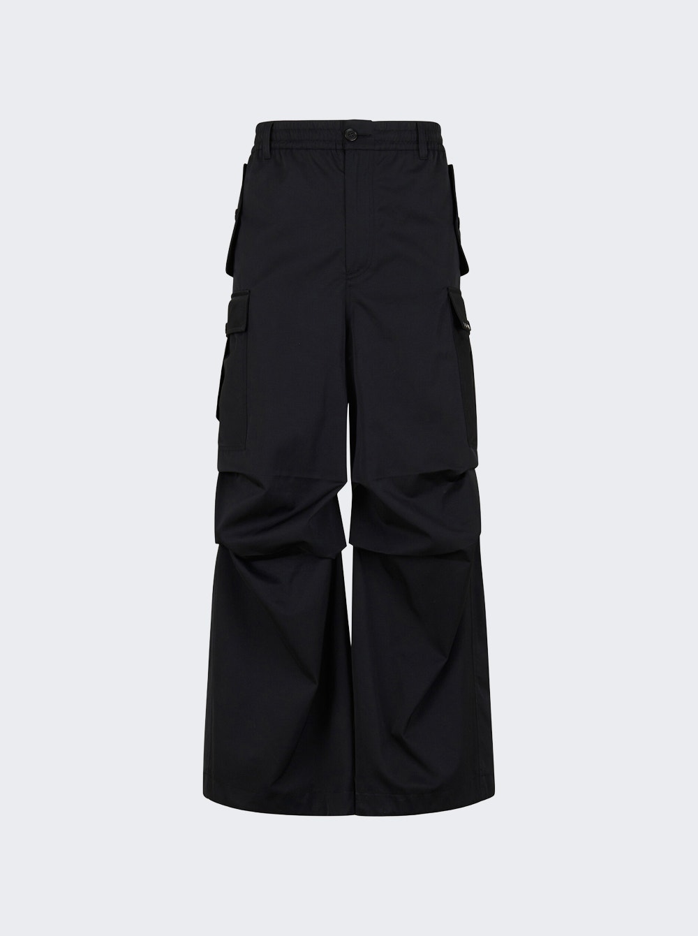 Cargo-pockets pants - Green