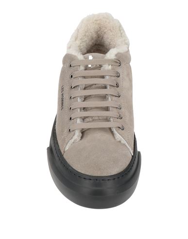 Man Sneakers Grey Size 6 Leather