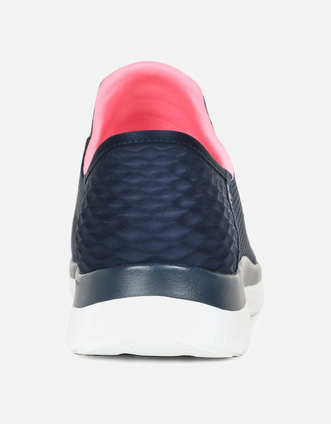 Skechers Women's Slip In Summits Womens Wide Fit Trainers - Navy - Size: 3