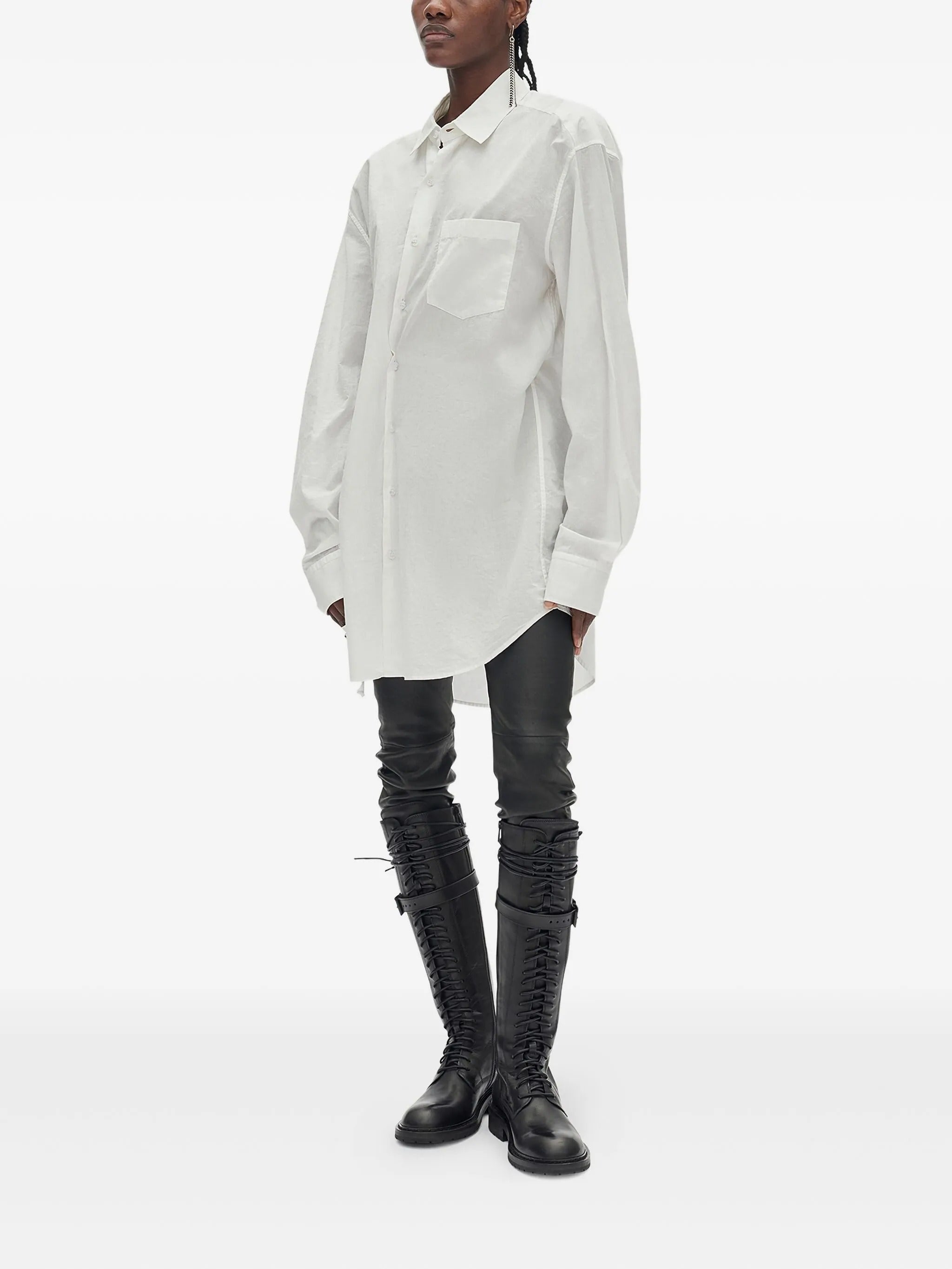 Ann Demeulemeester Elisabeth Long High Comfort Shirt