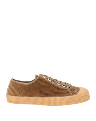 Man Sneakers Camel Size 12 Textile fibers