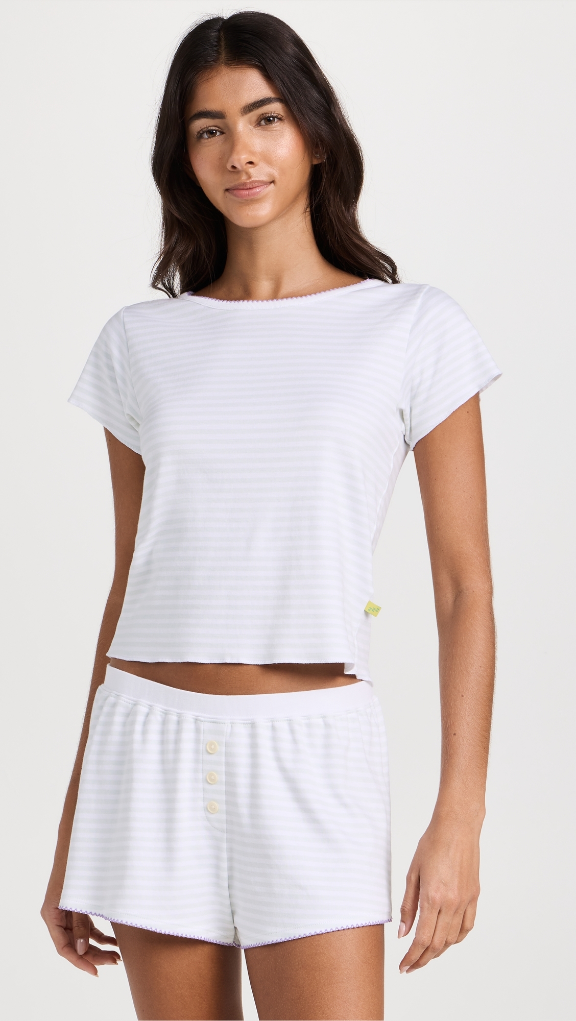 Tate Shorts Sky Stripe