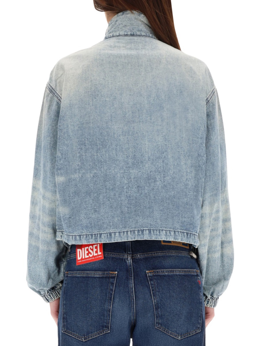 Diesel - high collar long sleeve jacket