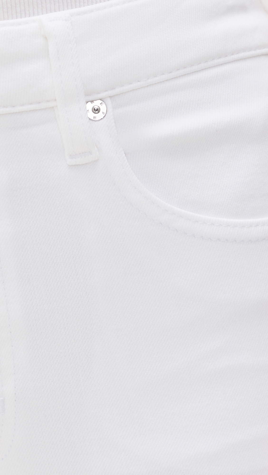 The Reboot Crop Jeans White