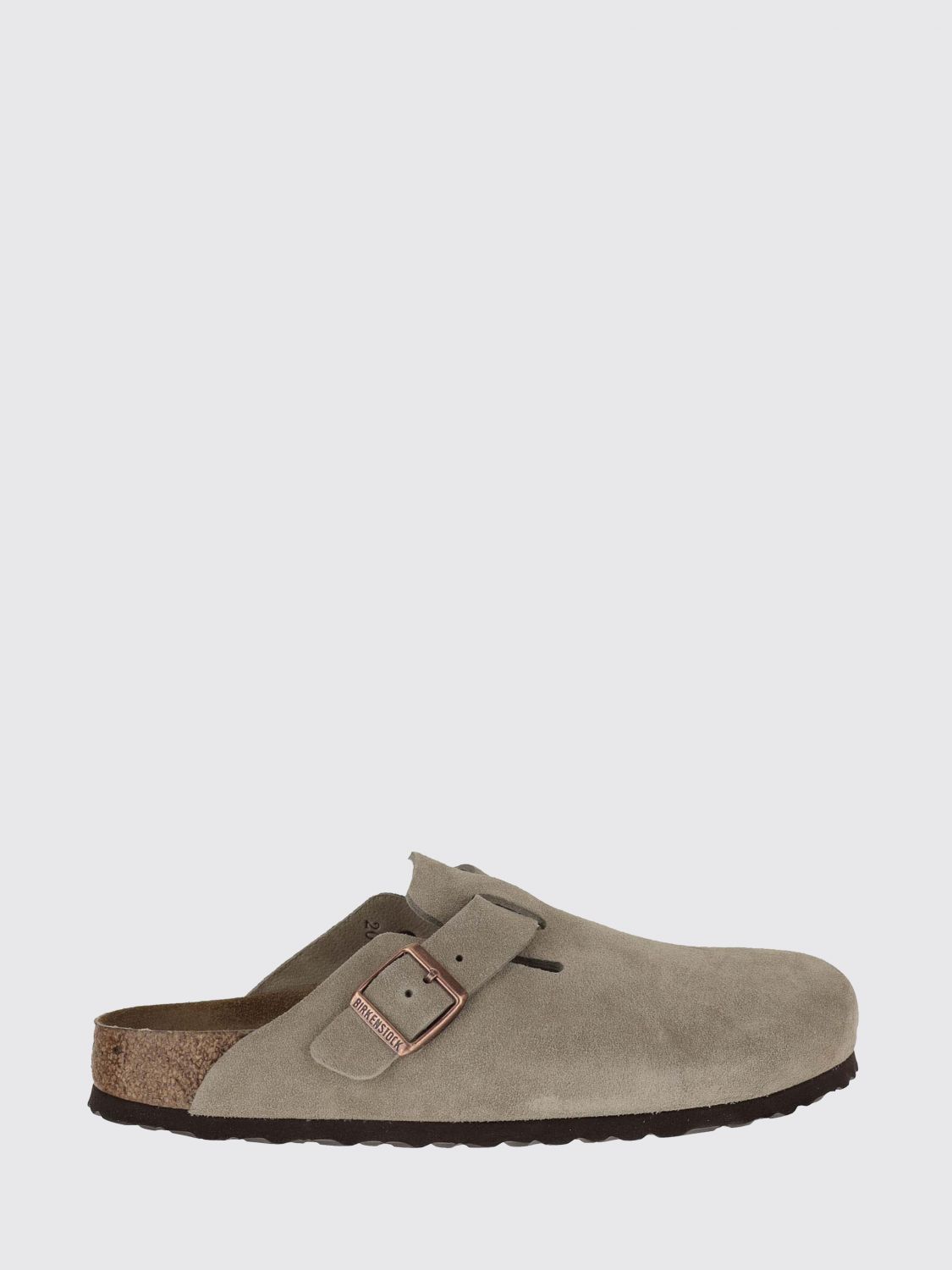 Boston suede clogs - Neutrals