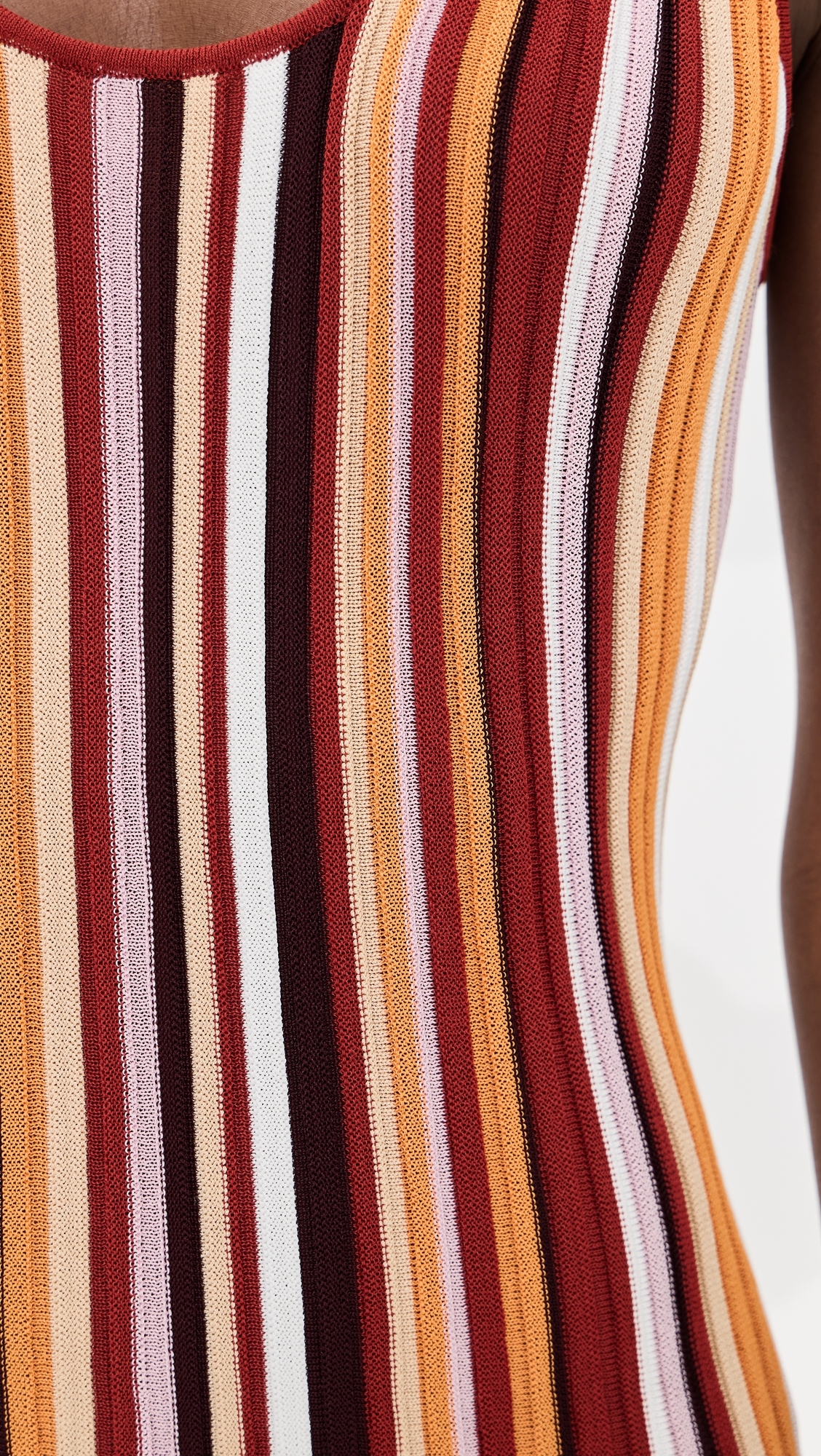 Kerry Knit Dress Rust Multi