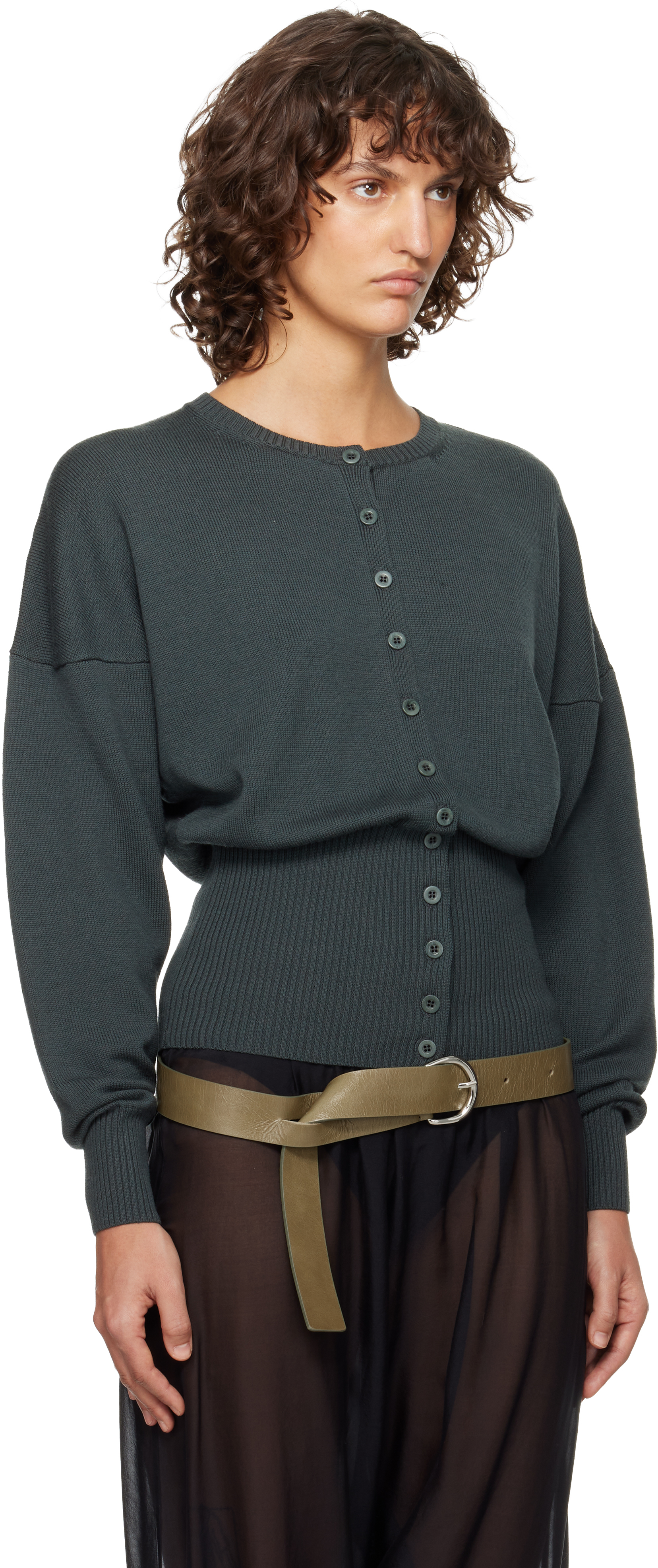 Gray Rosana Cardigan