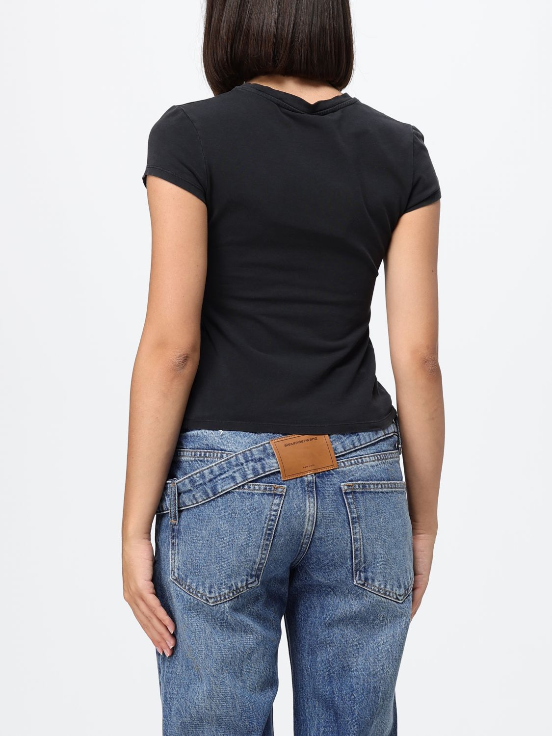 Top Woman color Black