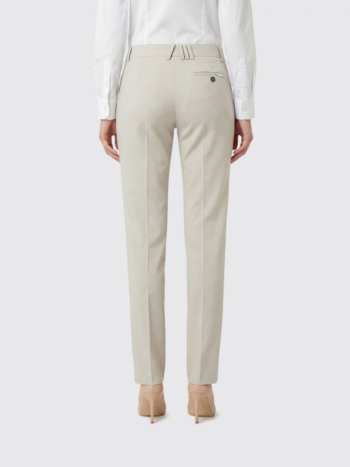 Pants Woman color Dove Grey