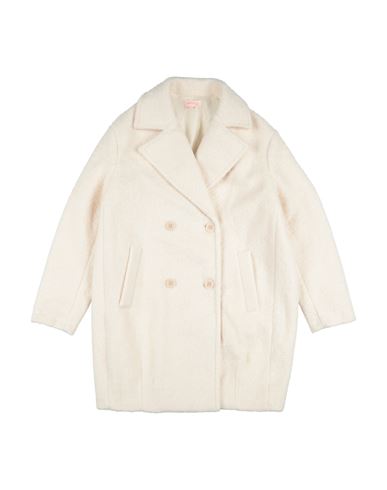 Kid Girl Coat Cream Size 12 Polyester