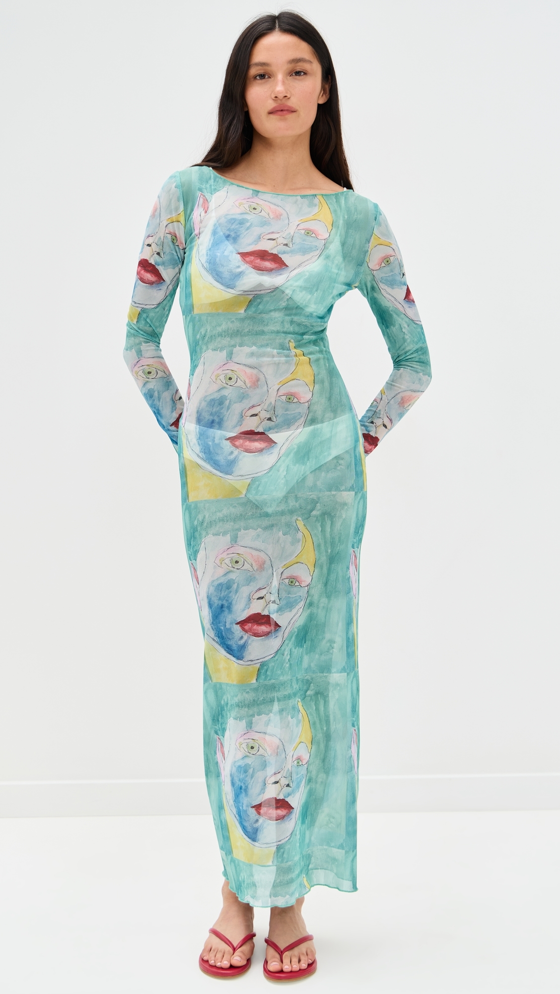 Dur Doux Nara Maxi Dress Water Color