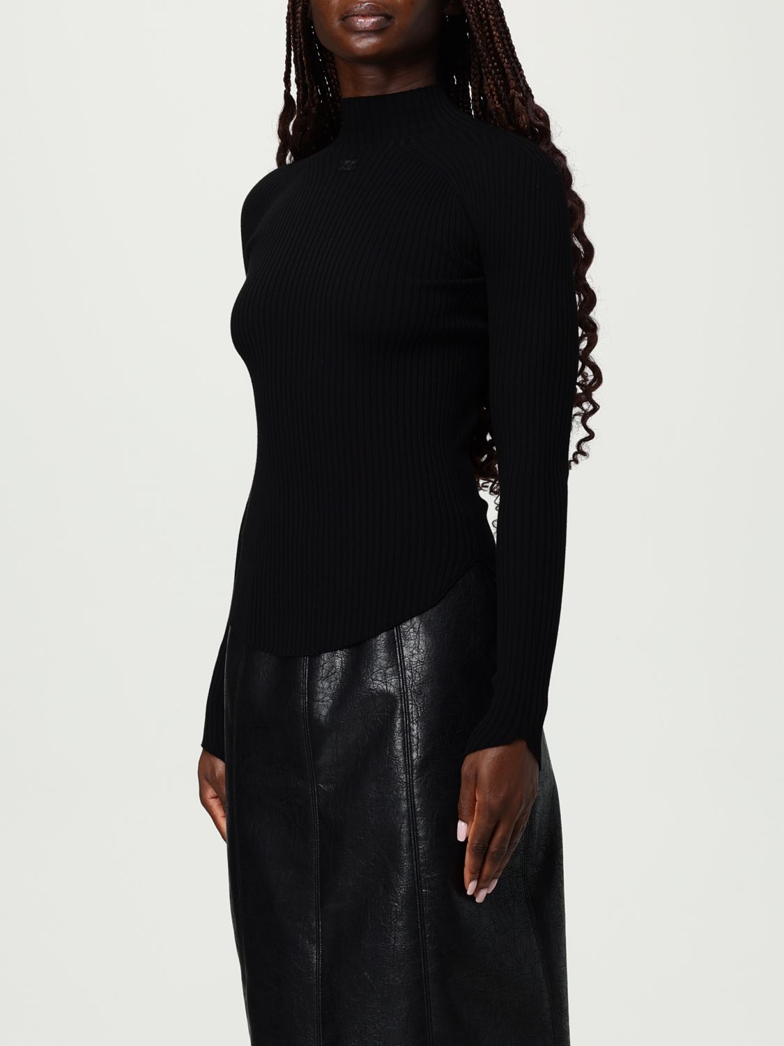 Sweatshirt COURRÈGES Woman color Black
