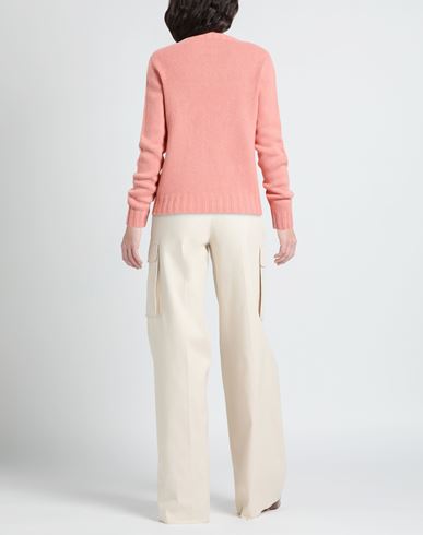 Woman Sweater Salmon pink Size 12 Cashmere
