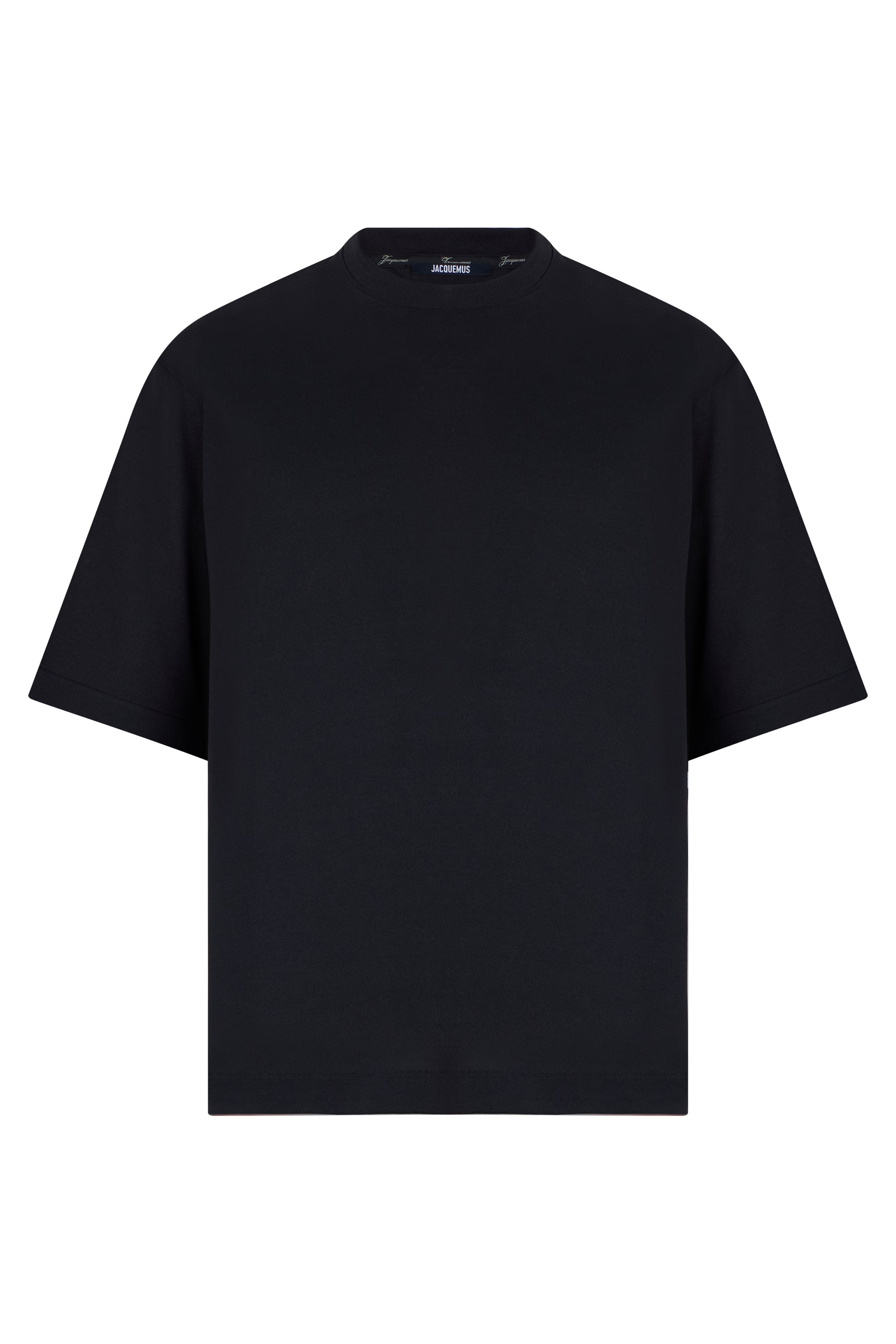 Cotton-Blend Jersey T-Shirt — Black