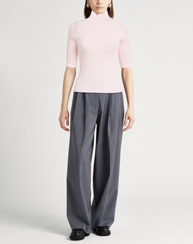 Woman Turtleneck Light pink Size 6 Virgin Wool