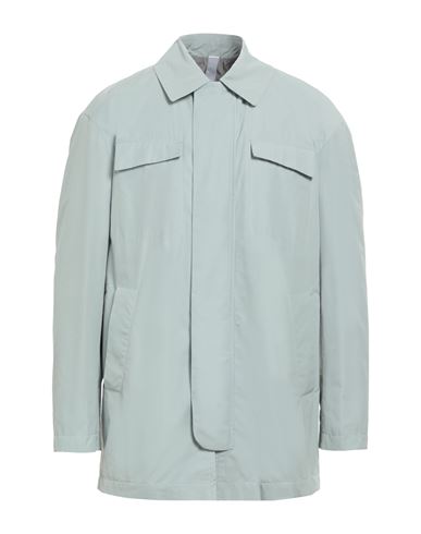 Hevò Man Jacket Light green Size 40 Polyester, Cotton