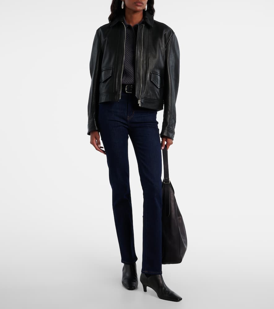 Pencil high-rise slim jeans