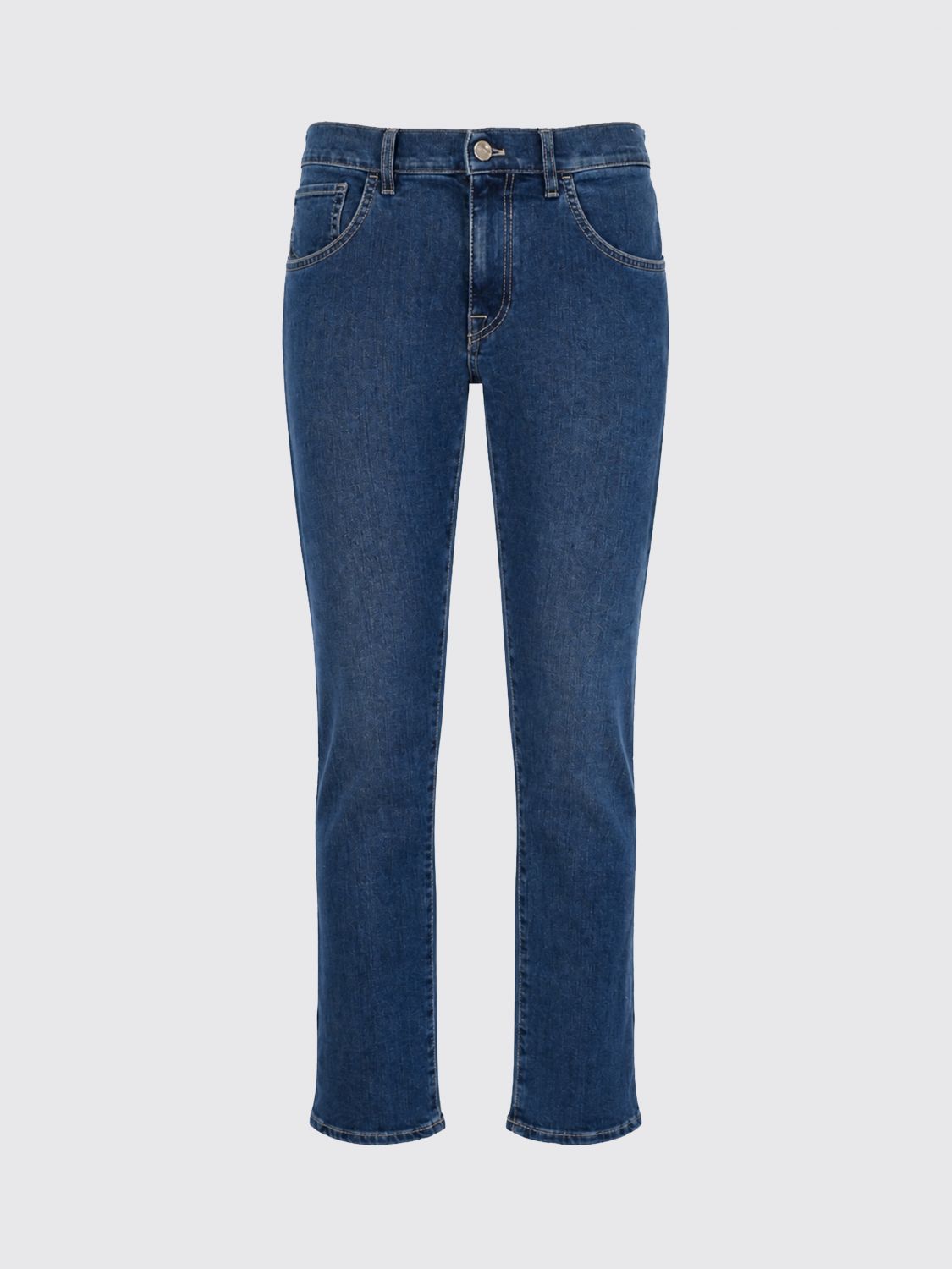 Pants Men color Denim