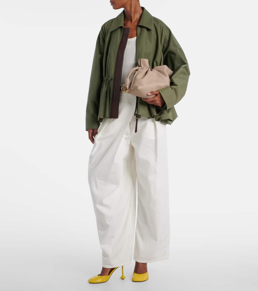 Flamenco Medium leather tote bag
