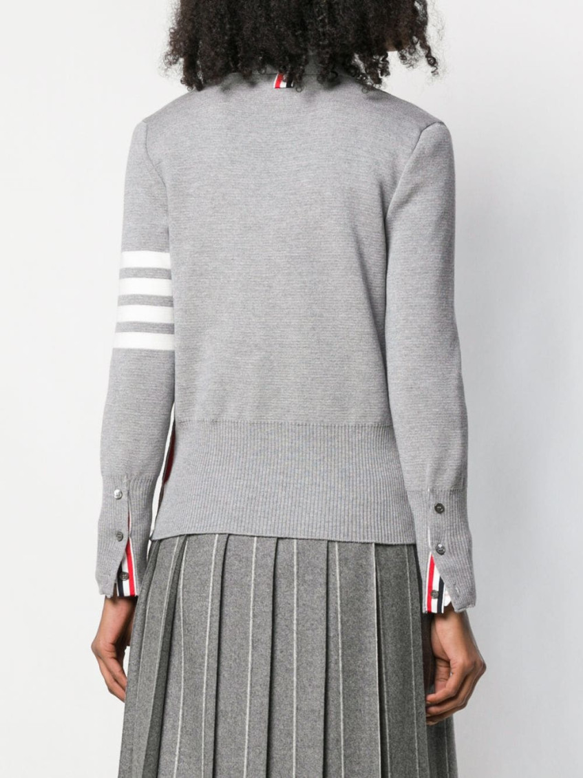 4-Bar Milano stitch cardigan