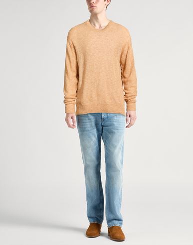 Man Sweater Sand Size 38 Paper Yarn, Polyamide