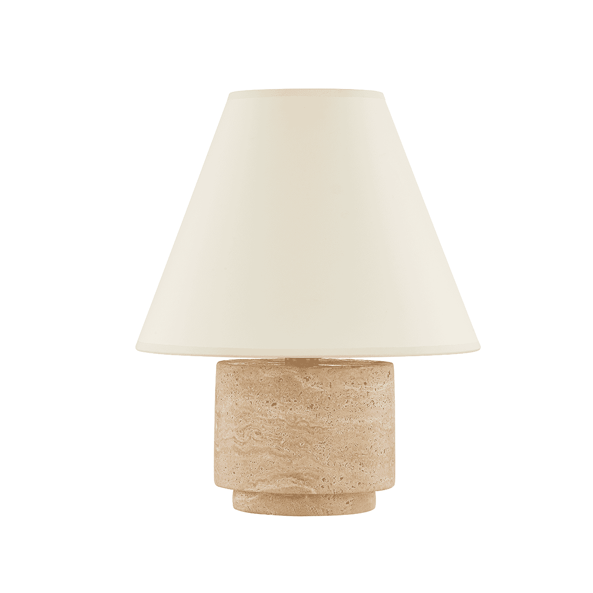 Patina Brass One Light Table Lamp from the Bronte Collection