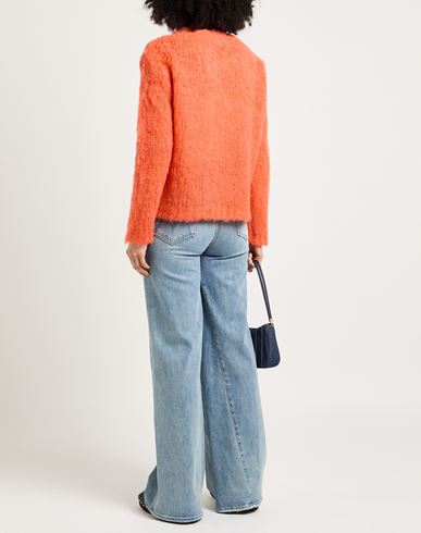 Roberto Collina Woman Sweater Coral Size L Baby alpaca wool, Wool, Nylon