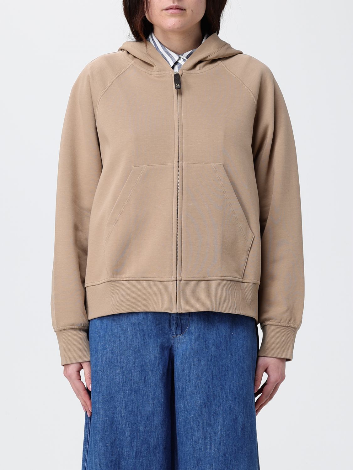 Sweatshirt Woman color Sand