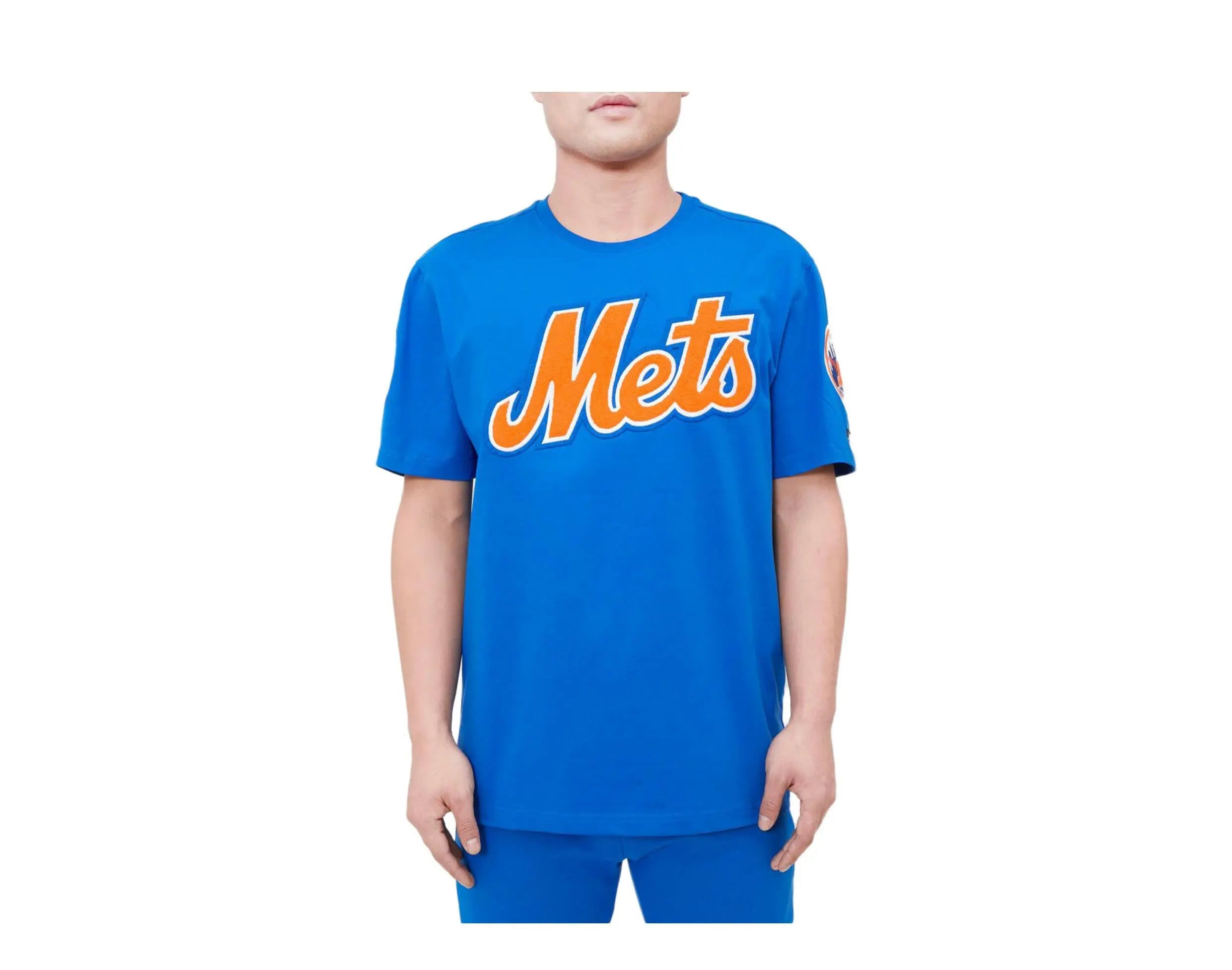 MLB New York Mets Pro Team Men's Shirt Royal Blue