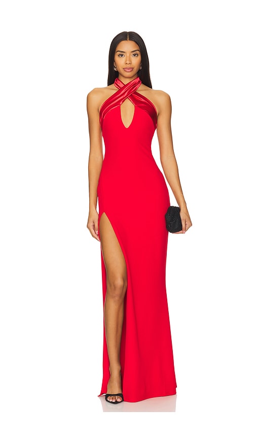 Nookie ABENDKLEID RENAISSANCE in Red. Größe XL. Also in