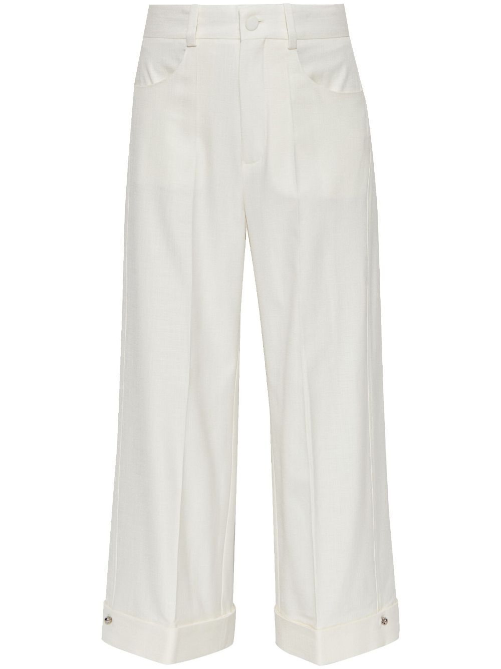 Jeera kick-flare trousers - White